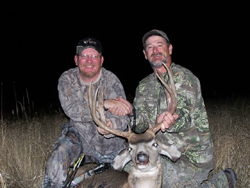 Mule Deer hunters on the Shelton Ranch have enjoyed a 100% success rate for several years in a row.